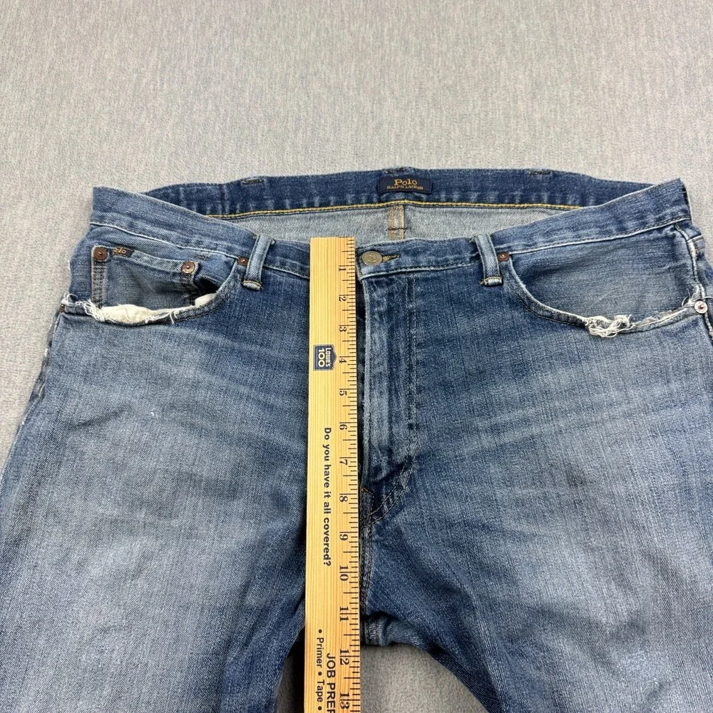 Polo Ralph Lauren Jeans Mens 38x30 Fits 38x29 Denim Straight Leg Medium Wash